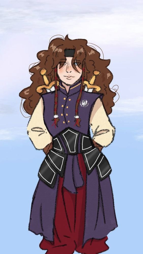 Character illustration of my Pirates Sona for the Pirates SMP