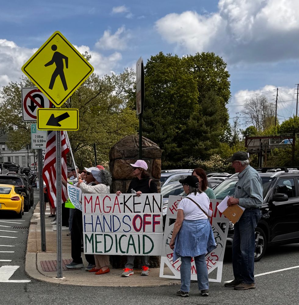 Tom Kean Jr. NJ7 - moved his headquarters because we were too much for him.