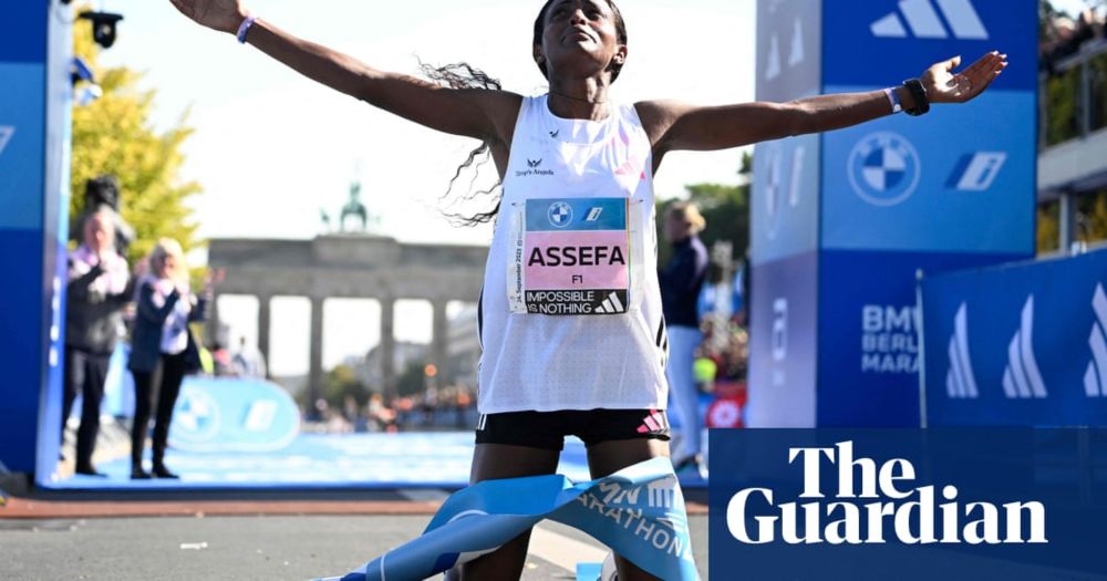 Tigist Assefa shatters women’s marathon record in new £400 shoes