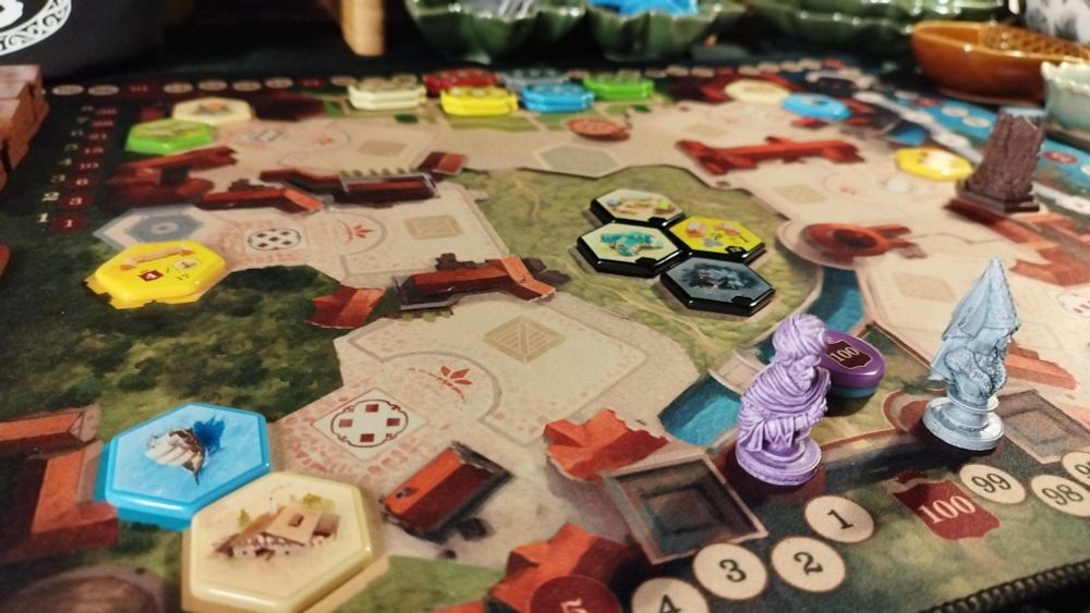 Aufgebaute Parte Burgen von Burgund, Ausschnitt