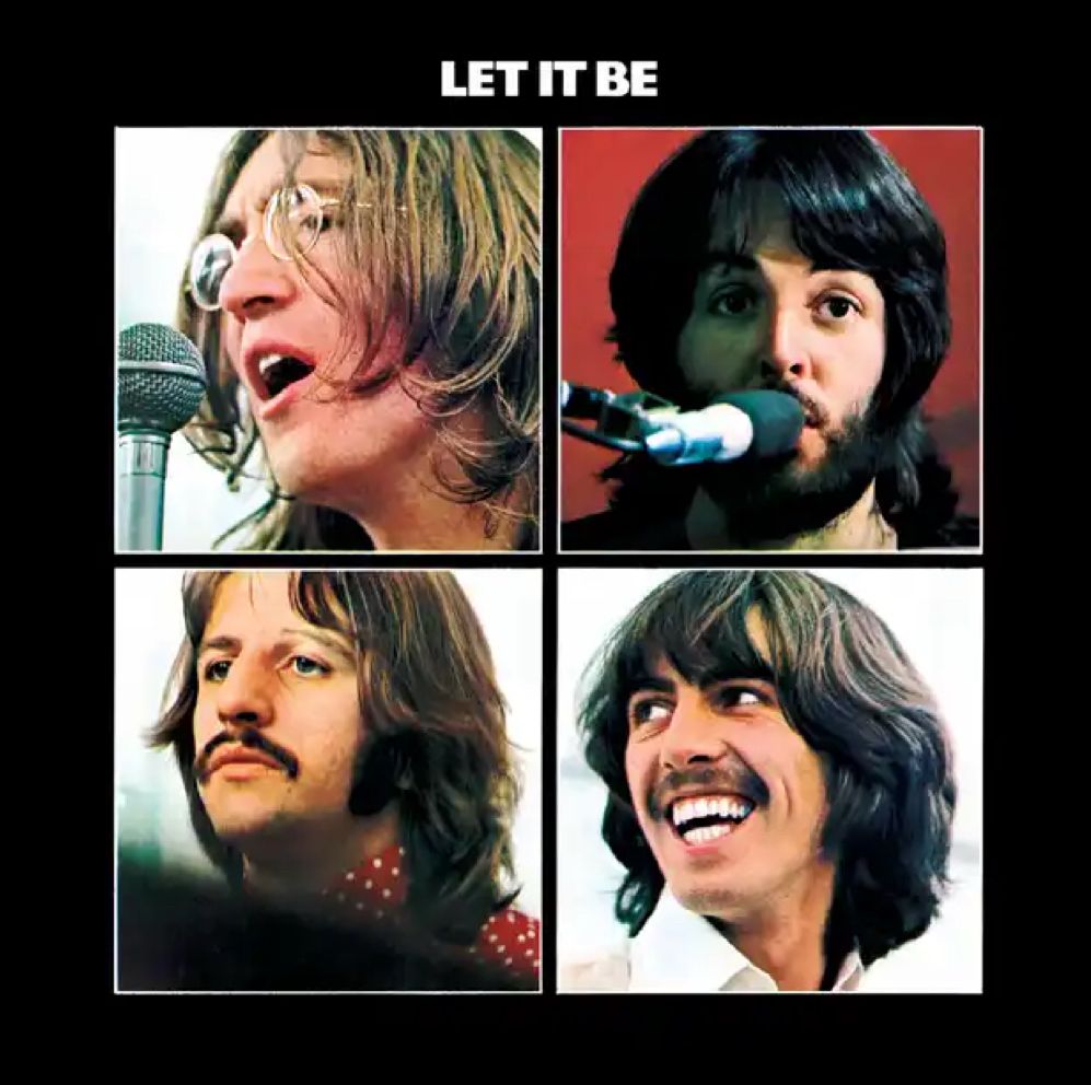The Beatles Let It Be album cover 1970