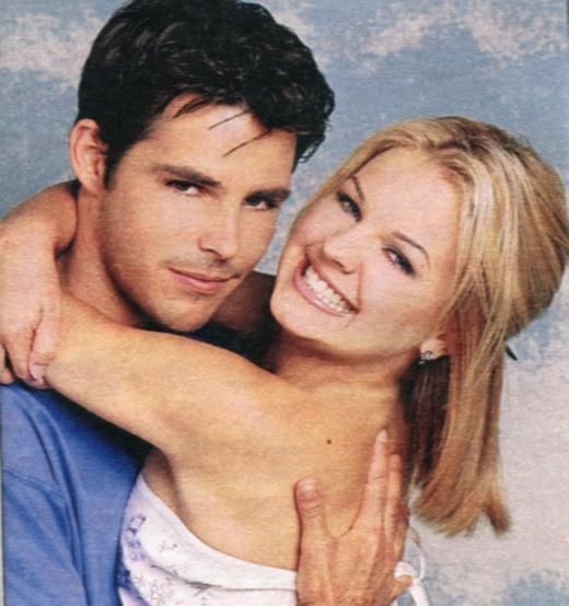 Jason Cook and Kirsten Storms as Shawn-Douglas Brady and Belle Black on Days of Our Lives.