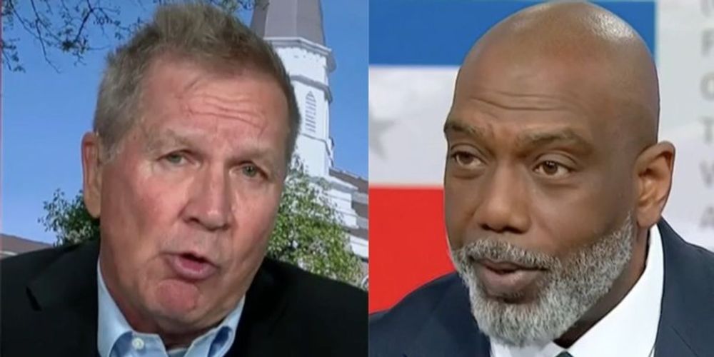 Former Ohio governor and current MSNBC contributor John Kasich got some surprising pushback on the network on Monday afternoon after he backed Donald Trump’s claim that major urban centers in the U.S....