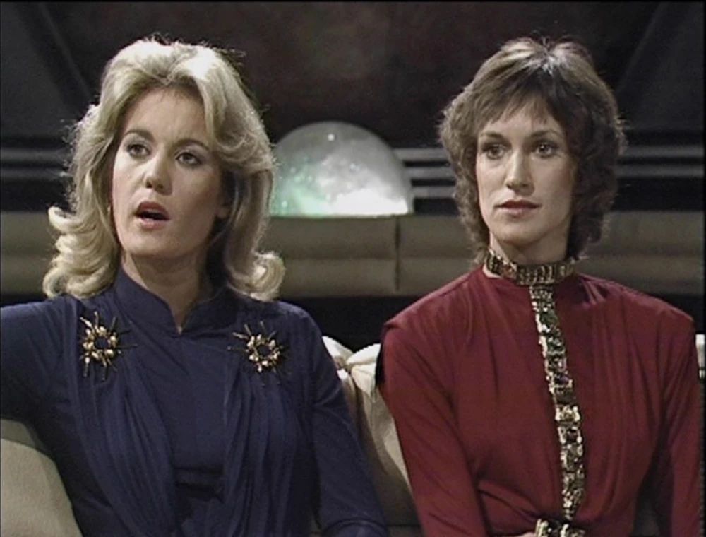 Jenna and Cally from Blake's 7.