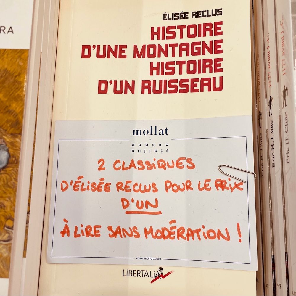 Deux classiques de Reclus, écrits dans un moment compliqué pour le mouvement social (après la défaite de la Commune de 1871).