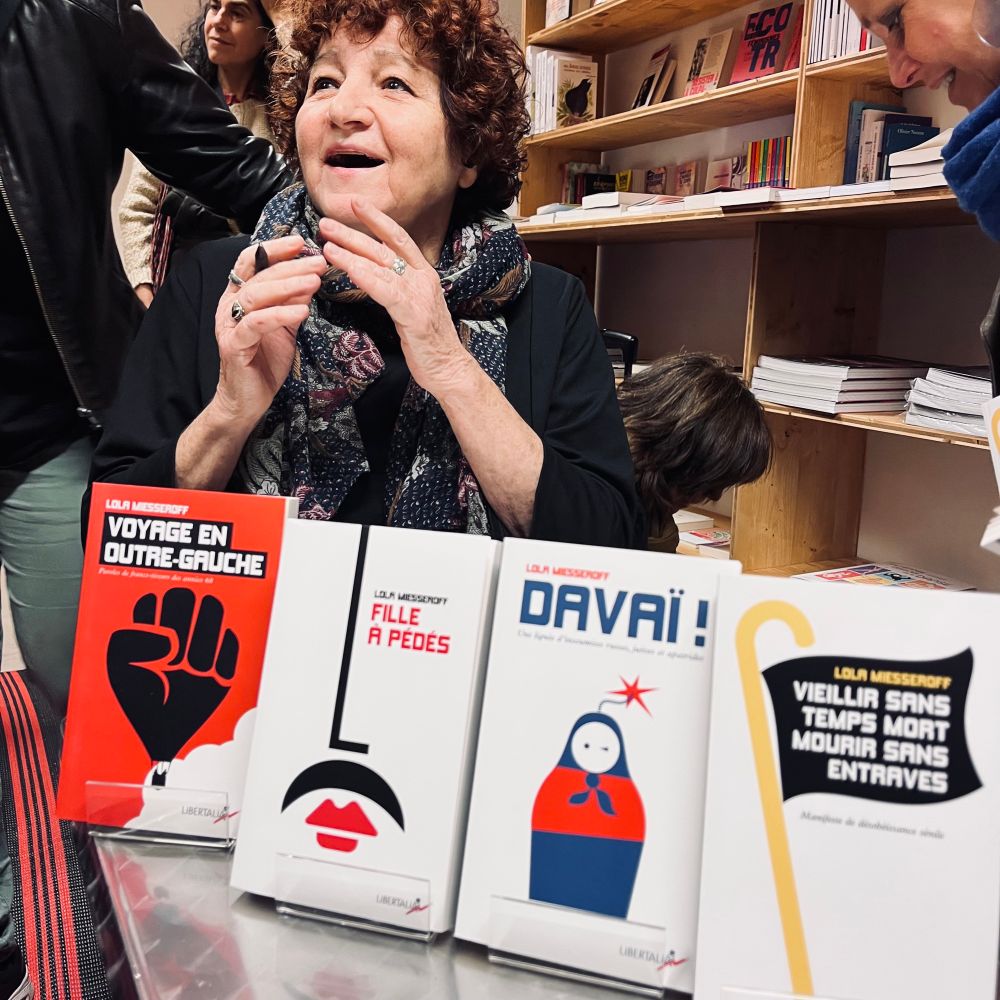 Lola, 77 ans, 4e livre. Et toujours la rage.