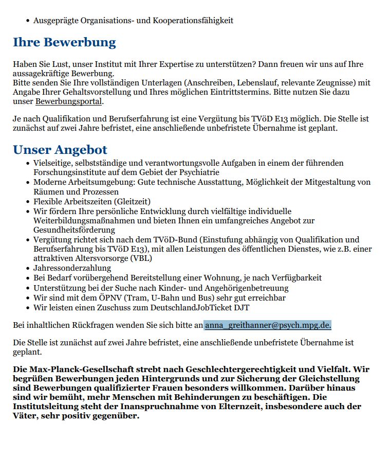 Further particulars, page 2.  (too much text to reproduce here). Contact:  anna_greithanner@psych.mpg.de.