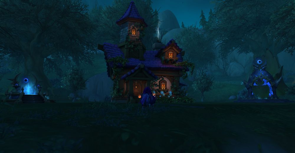 human style house in Duskwood like region