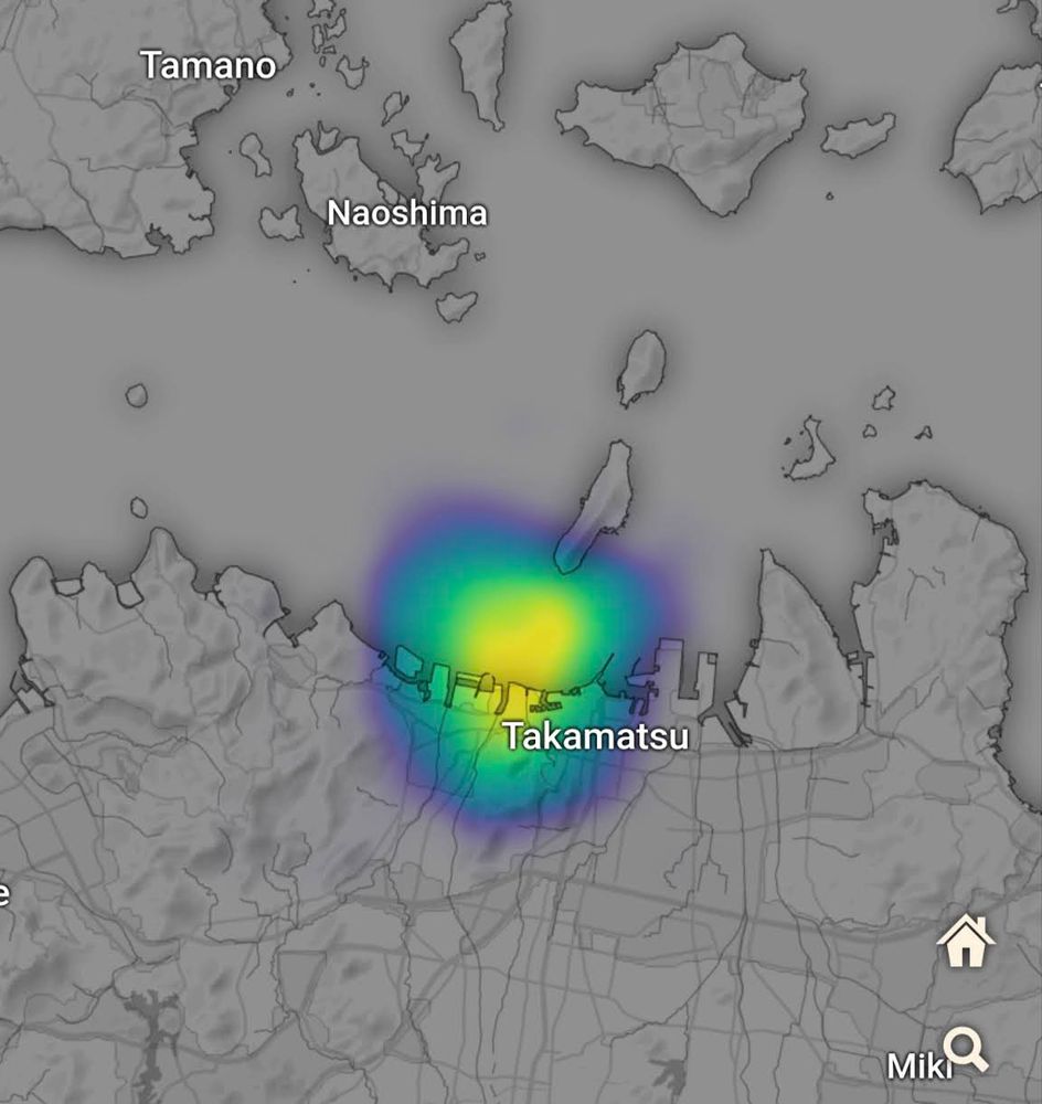 Weather radar showing rain just in my part of town and only in my part of town.