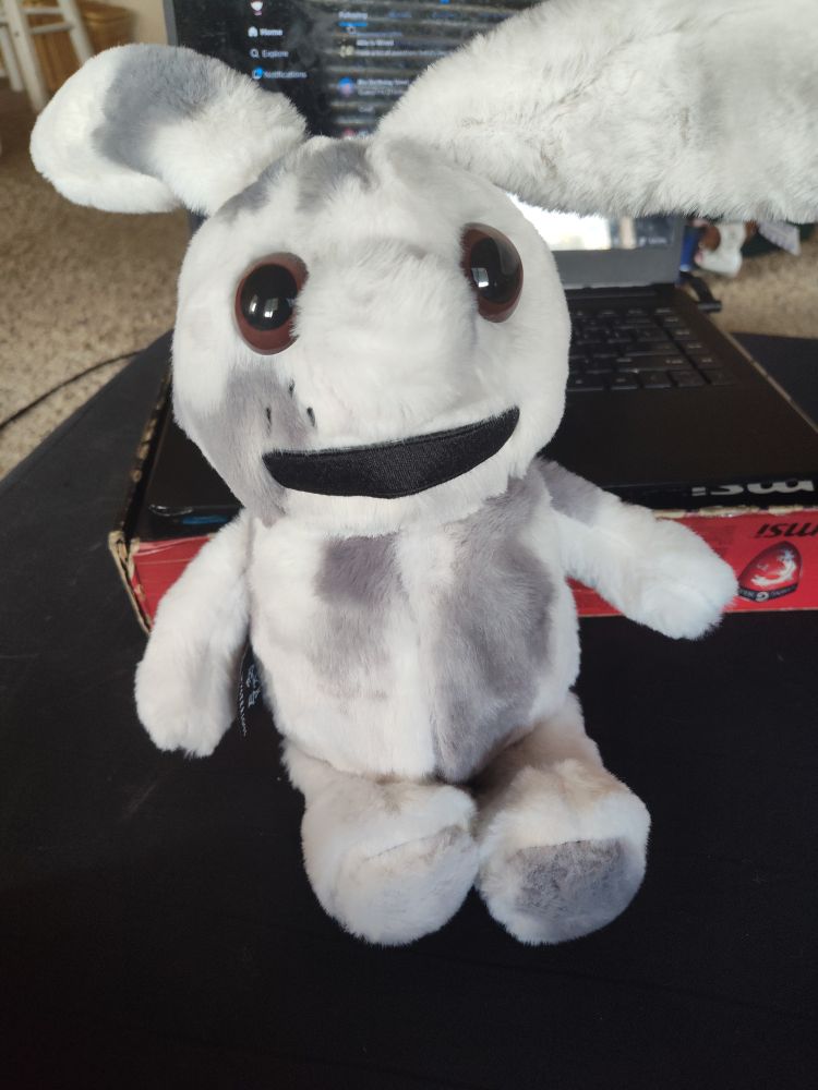 Rabbit plushie from Plushie Dreadfuls