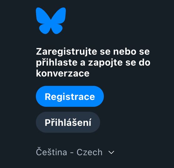 náhled oficiálního klienta v češtině