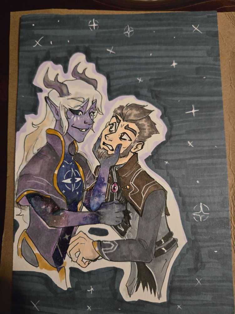 Aaravos and Viren from The Dragon Prince.
