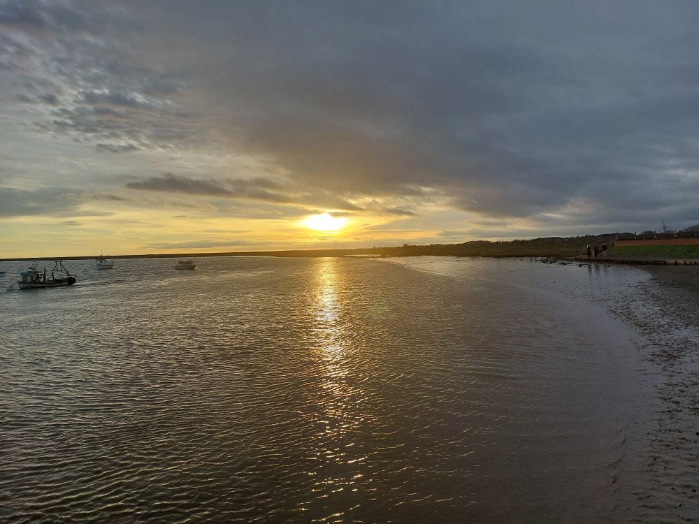 Sunset at Orford Suffolk 