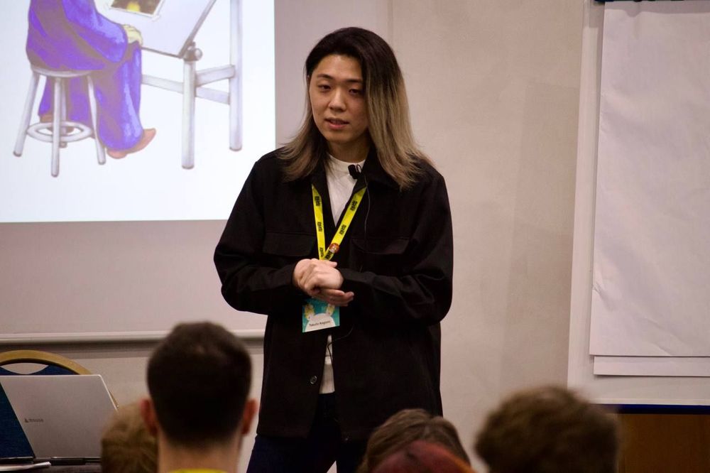 Takuto Nagami at GoLab, the International Conference on Go in Florence, November 11th, 2024 - November 13th 2024