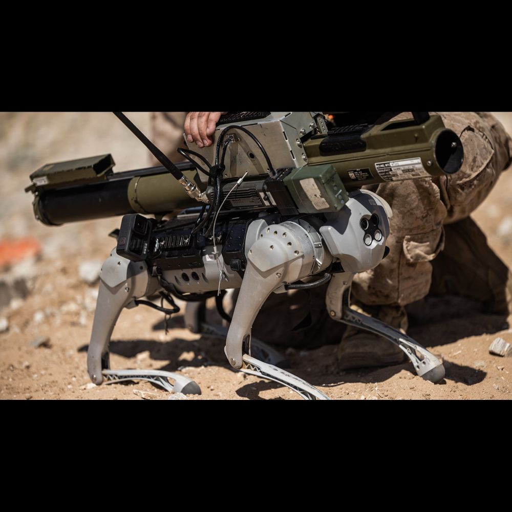 The Marines used a ‘robotic goat’ to fire a rocket-propelled grenade