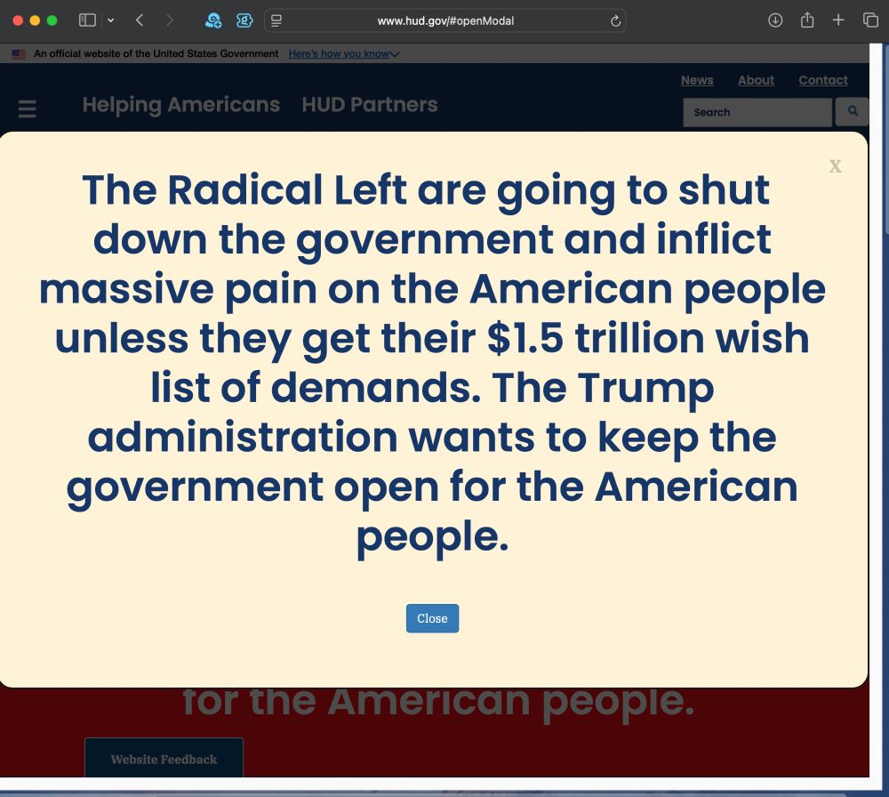 screenshot of hud.gov