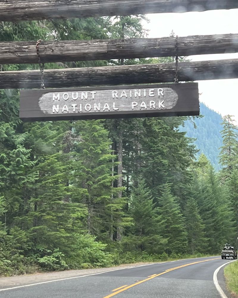 Hard to top the drive to Seattle. We came up Chinook Pass came around the corner and BAM! The mountain was out! Mt Rainer is so beautiful. Also I turned around and filmed some Minis driving by! There were 912 minis