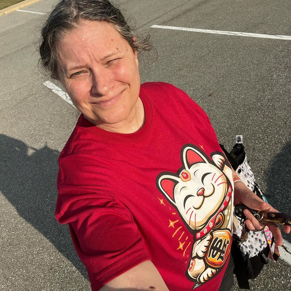 Just your average 51 yr old childless cat lady #rockonwithmybadself