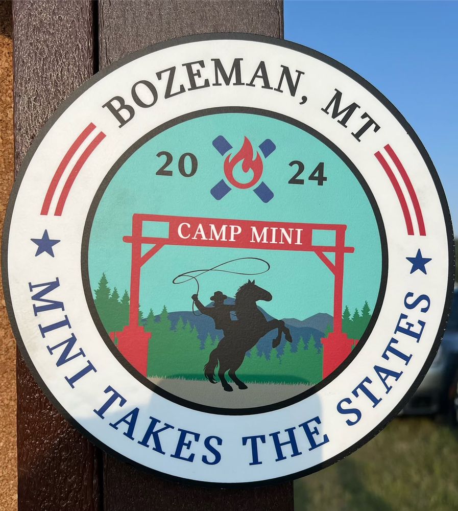 Bozeman was the most fun am rally yet. On a ranch (no signal) and a trick roper/cowboy entertainer. The ranch had their animals out and we all enjoyed seeing pack mules, horses, and yaks.