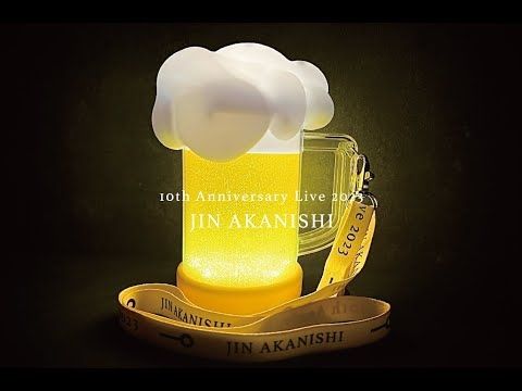 JIN AKANISHI "10th Anniversary Live 2023" at 国⽴代々⽊競技場第⼀体育館