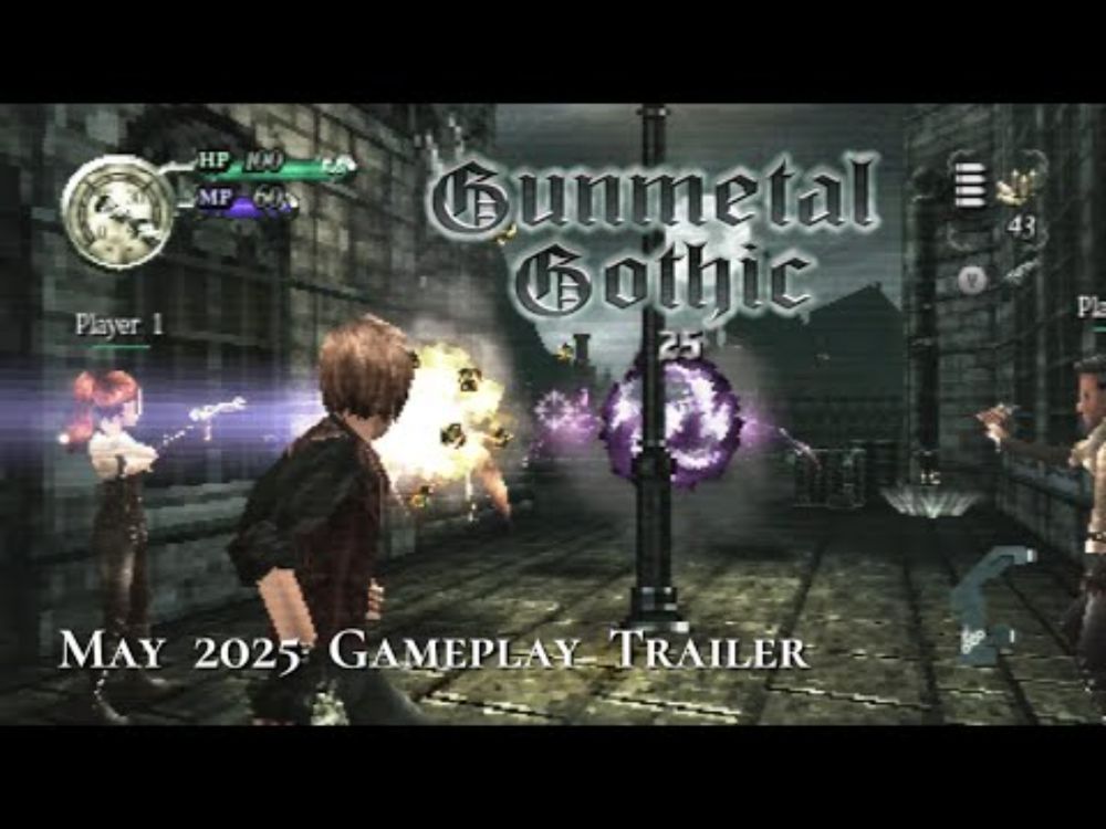 Gunmetal Gothic - May 2025 Gameplay Trailer