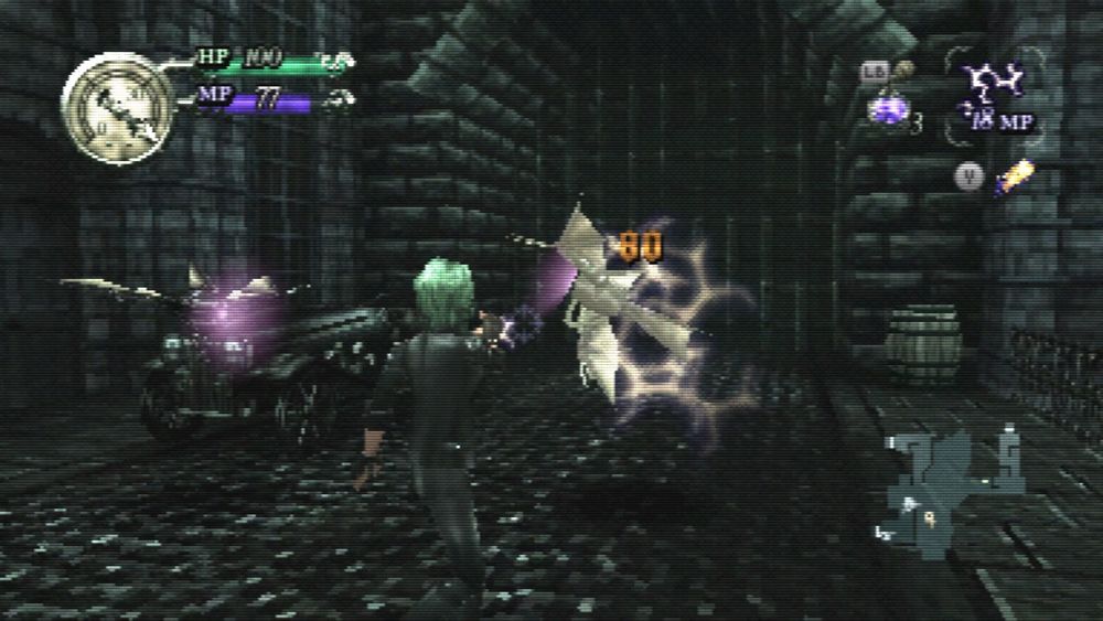 Gunmetal Gothic screenshot, low-res with CRT effect.