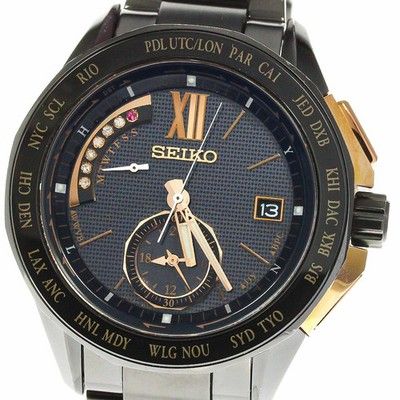 【Watch】Seiko SAGA115/8B54-0AJ0 Brightz Date Solar Radio Control Watch