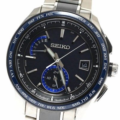【Watch】Seiko SAGA261/8B63-0AN0 Brightz Day Date Solar Radio Control Watch