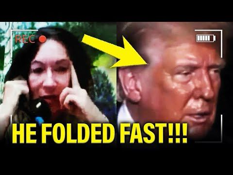 OMG! Ghislaine PRESSURES Trump to FOLD QUICKLY