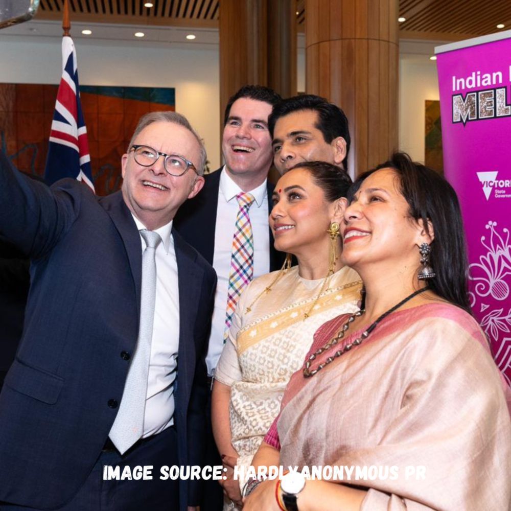 Rani Mukerji Commemorates 50 Years Of Yash Raj Films, And Launches A Special Yash Chopra Stamp At The Indian Film Festival of Melbourne 2024