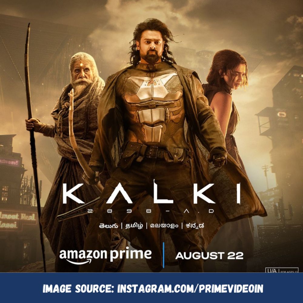 'Kalki 2989 AD' Premieres Globally on Prime Video August 22