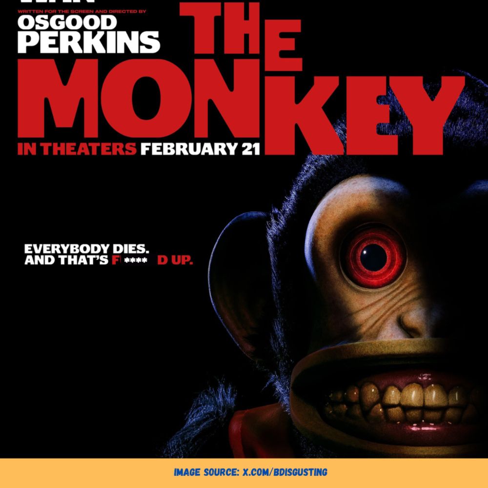 The Monkey" Unleashes Horror with Chilling New Poster