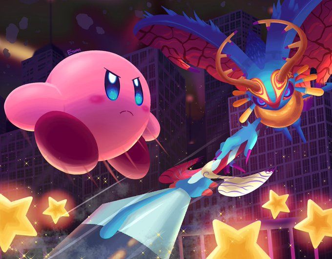 Kirby vs. Fecto Elfilis art