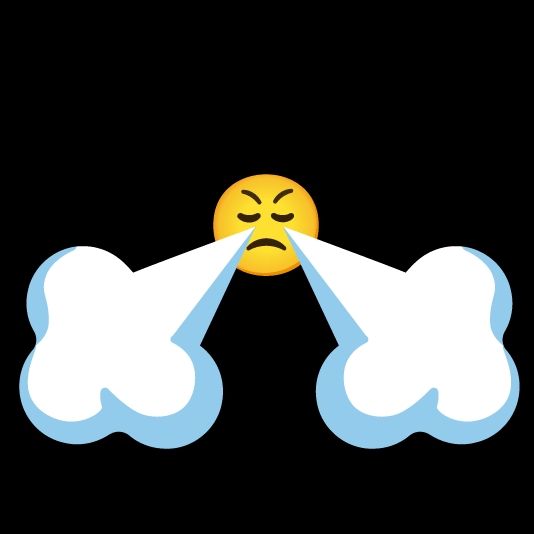 triumph emoji big clouds