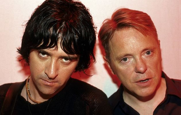 Johnny Marr and Bernard Sumner of Electronic.
