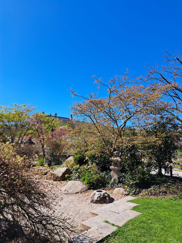 Blick in den Japanischen Garten. 