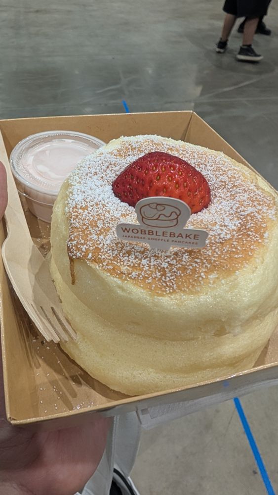 Jiggly pancakes oh my god