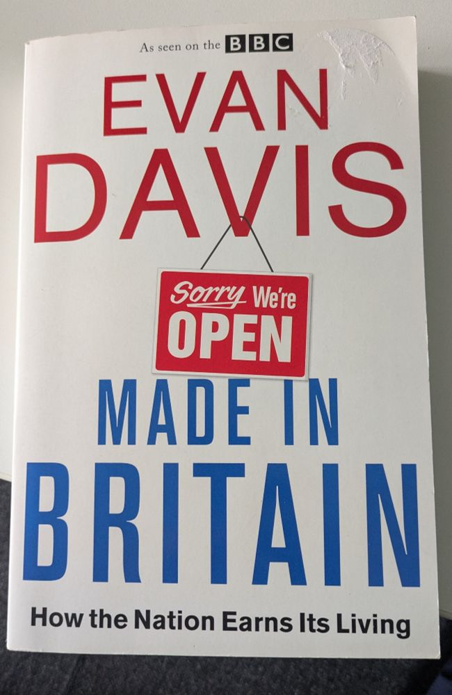Front Cover of "Made in Britain" by Evan Davis