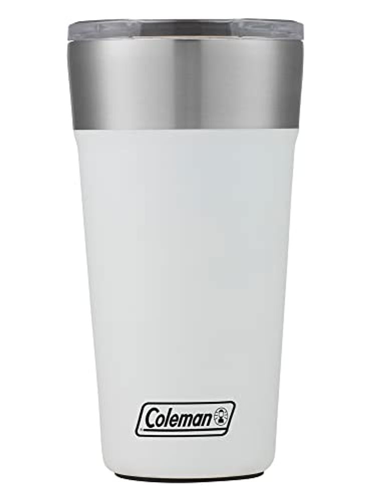 Copo Térmico com Tampa 600ml Branco Coleman