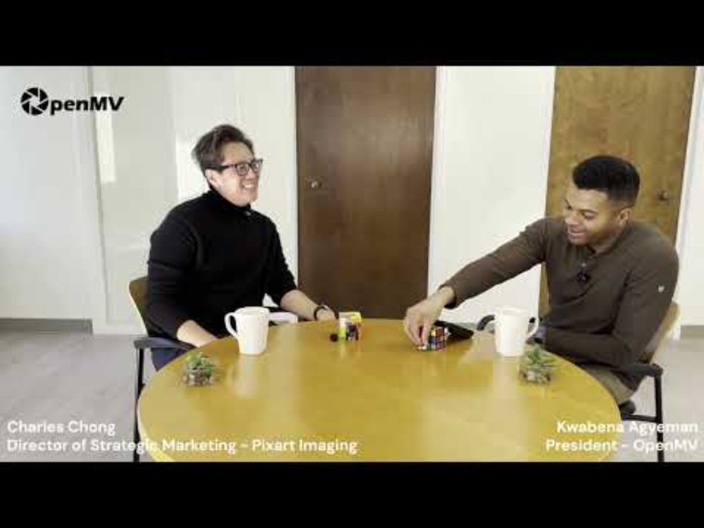 OpenMV N6 & AE3 Kickstarter - Interview with Charles Chong from Pixart Imaging