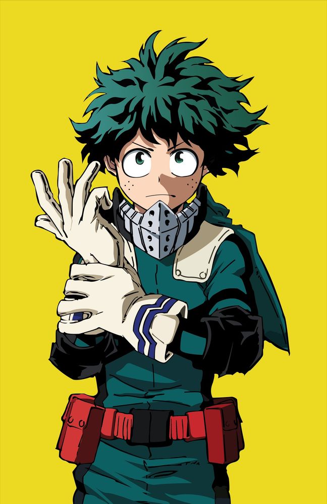 Midoriya from My Hero Academia