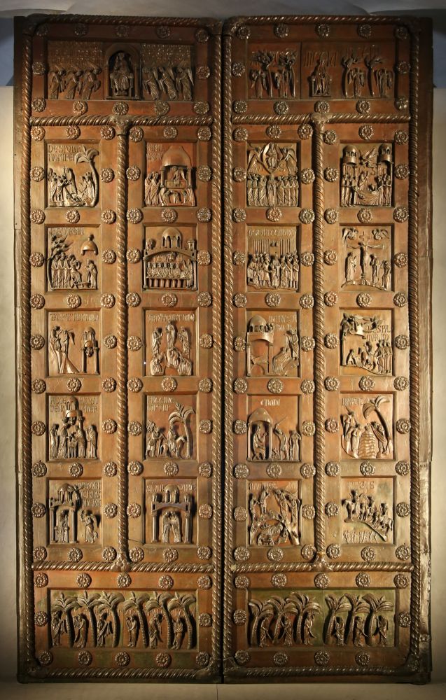 Door of San Ranieri of Pisa Cathedral by Bonanno da Pisa (c. 1180). Museo dell’Opera del Duomo (Pisa). Photo by Di Sailko - Opera propria, CC BY 3.0