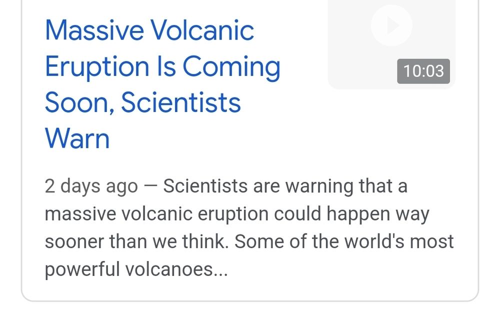 Scientists warn massive volcanic eruption is coming soon