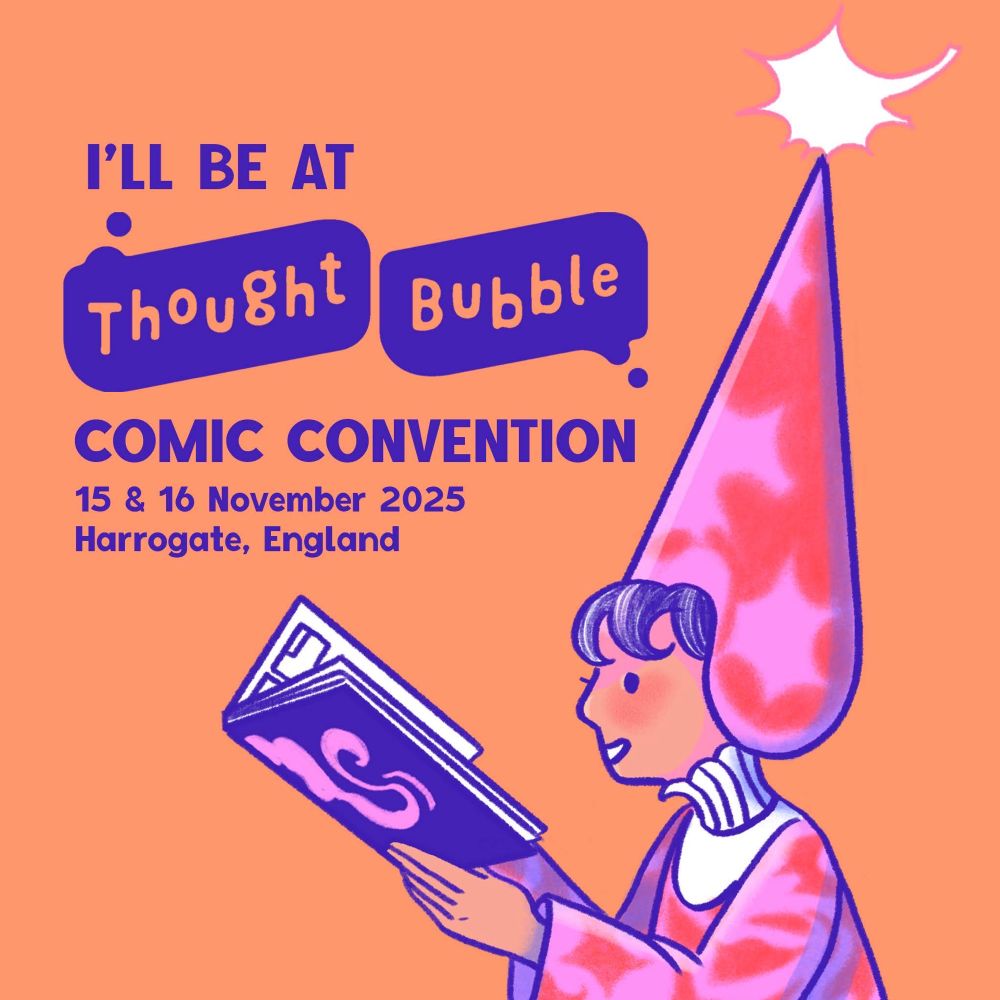 An illustration for the Thought Bubble Comic Convention. 