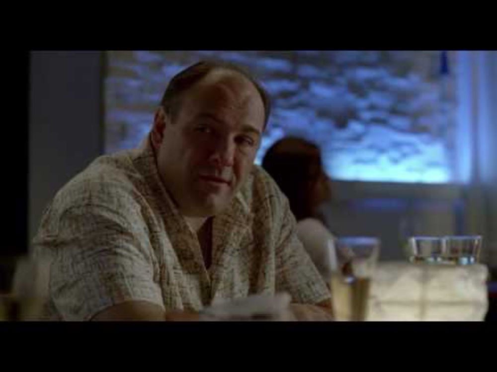 The Sopranos 6.15 - "Remember when is the lowest form of conversation"