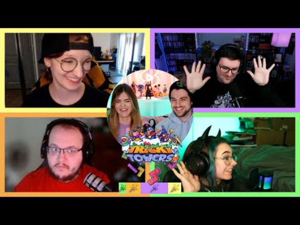 We made these streamers compete in Tricky Towers