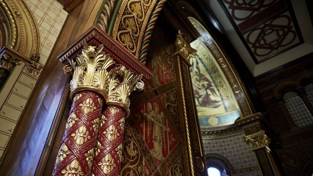 View of Apse from left side Chapel - College Chapel, Strand