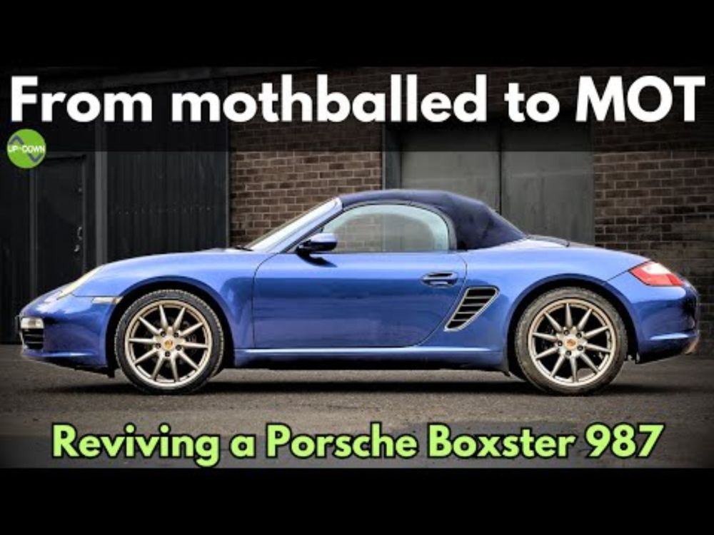 Fixing a Forgotten Porsche Boxster and getting it ready for Sale