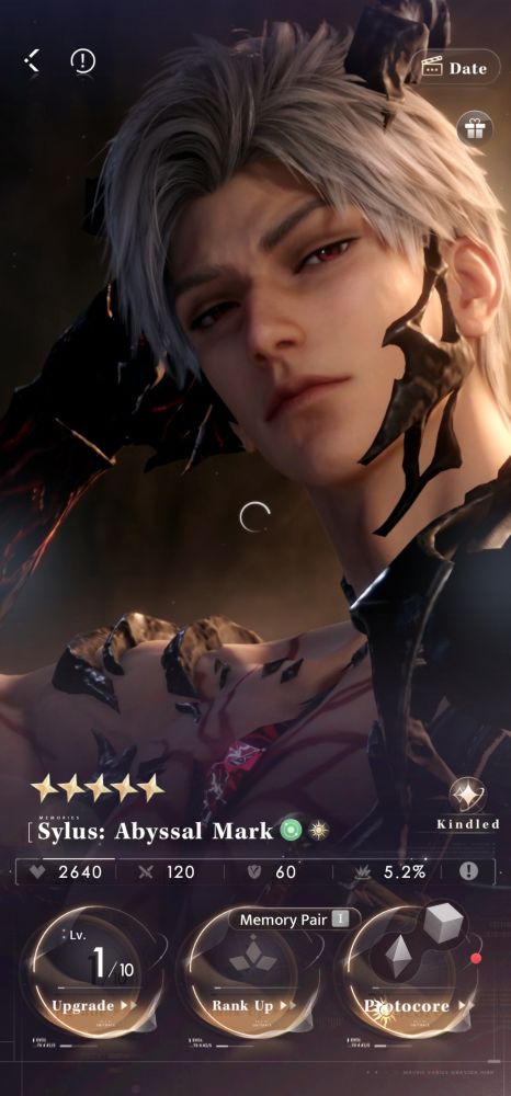 A screenshot of Sylus Abyssal Mark 