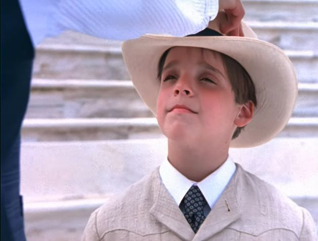 "And we must treasure our ability to think." - Henry Sr. in 1910 placing his hat onto Indiana Jones' head.

from Young Indiana Jones: Travels with Father